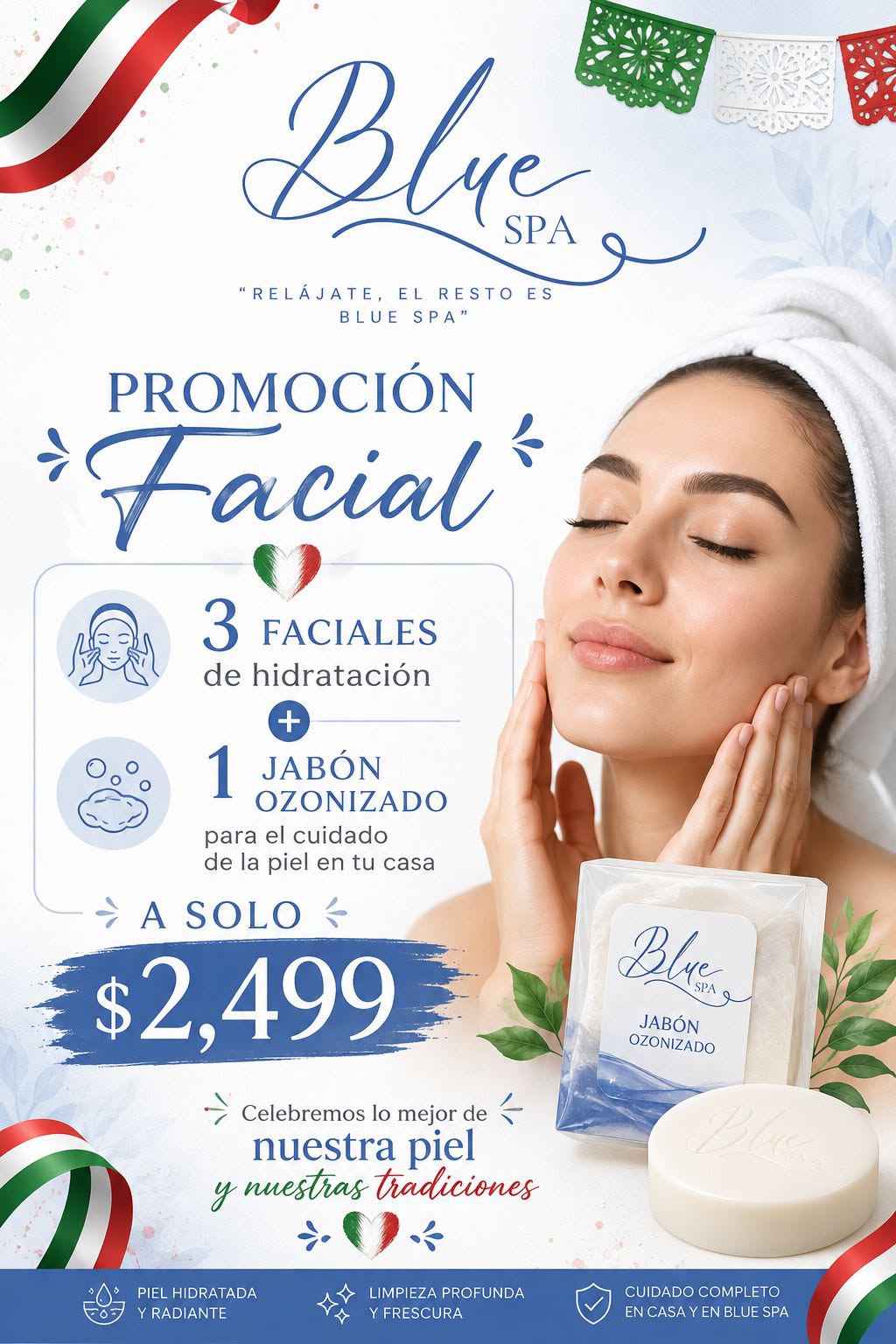 Promoción Faciales + Jabón Ozonizado